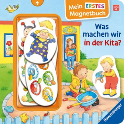 Produktbild von Mein erstes Magnetbuch - Was machen wir in der Kita?