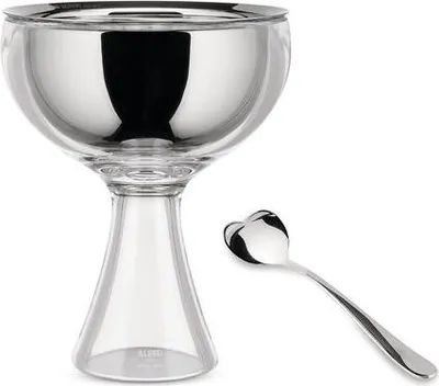 Zdjęcie produktu dla Alessi "Big Love" Bowl+Spoon, I (Art.-Nr. AMMI01S I, EAN 8003299957989)
