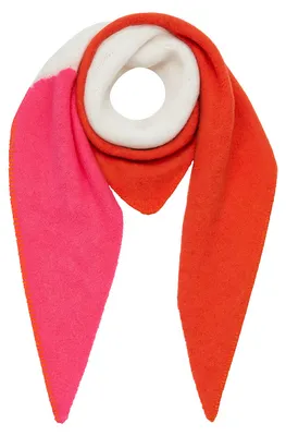 Produktbild von Faera Schal Colorblock Modern Warm Mehrfarbig Größe One Size