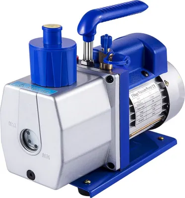 Immagine prodotto di Vakuumpumpe Eentraps Drehschieber 7CFM 1/2HP Tiefe HVAC - Hochleistungs-Vakuumpumpe für Klimaanlagen und Kühlgeräte