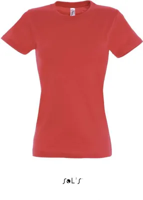 Produktbild von SOLs 11502 | Imperial Women / Damen T-Shirt - Farbe: Hibiscus - Größe: S