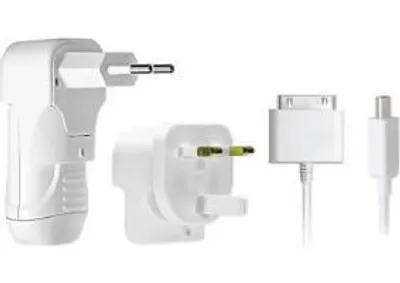 Zdjęcie produktu dla Belkin USB Power World Travel Kit, iPod, Biały