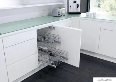 Zdjęcie produktu dla Naber Classic szuflada wewnętrzna, szuflada wewnętrzna, do szafy 600, chromowana