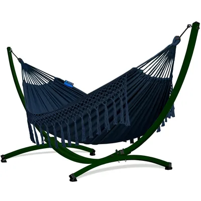Obrázok produktu pre Potenza Hojdacia sieť s rámom Pre dve osoby Hojdačka 220x160 cm I Rám 220 kg