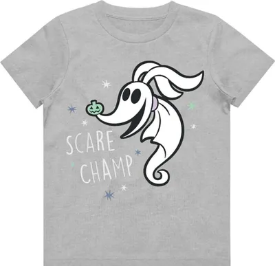 Immagine prodotto di Nightmare Before Christmas - Maglietta "Scare Champ" per bambini RO4487 (116) (Grau)