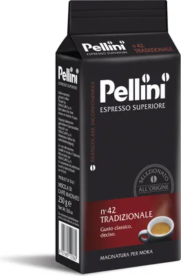Produktbild von Pellini No. 42 Tradizionale Espresso Superiore | gemahlen | 250g
