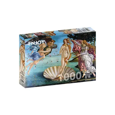Zdjęcie produktu dla Puzzle 1000 elementów Enjoy – Sandro Botticelli: Narodziny Wenus