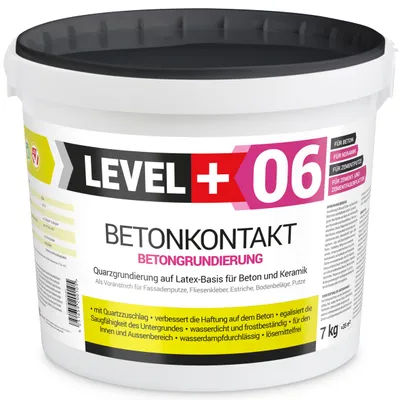 Produktbild von Haftgrund 7kg Betonkontakt Schnell Trocknend Putzgrund Grundierung Profi L+06