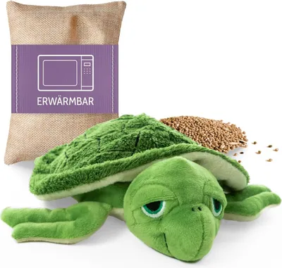 Produktbild von Habibi Plush Wärmekuscheltier MIDI Deluxe Wasserschildkröte