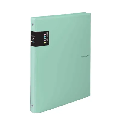 Image de Carnet à grille Karis A5 PASTELINI vert