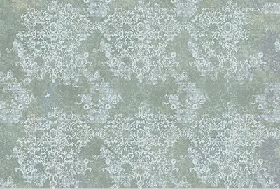 Produktbild von Tadessi Fototapete | Grafik | 4.00 m x 2.70 m | Grün | Weiß | Wandbild | Digitaldruck
