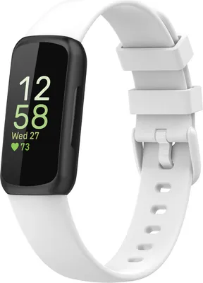 Produktbild von Strap-it Fitbit Inspire 3 Armband Silikon (Weiß)