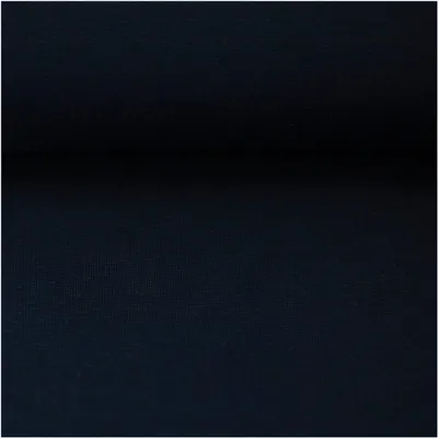 Bündchenstoff Schlauchware 50(100)cm extrabreit Meterware ab 25cm Jersey Oeko-Tex nachtblau