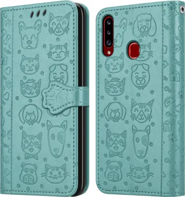 Produktbild von Cadorabo DE-152074, Samsung, Samsung Galaxy A20s, Grün