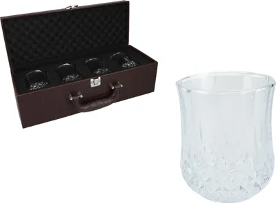 Produktbild von Set mit 4 Whiskygläsern