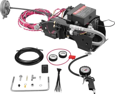 Productafbeelding van Luchtveringbesturingssysteem 12V, 100PSI, draadloos, met ingebouwde luchtcompressor