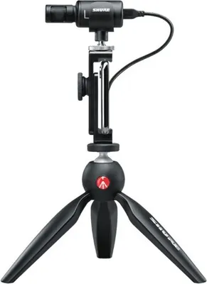 Image de Shure MV88+ VIDEO KIT, Tischmikrophone, 20 - 20000 Hz, 24 Bit, 48 kHz, -37 mV/Pa, 120 dB