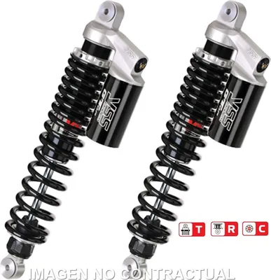 Produktbild von Federbein G362-Serie Stereo hinten (ohne ABE) für Maico MC 490 2T (81) Harder Spring RG362-390TRC-09-888