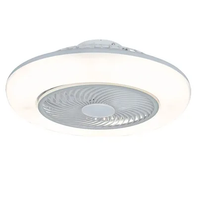 Produktbild von Olucia - HALE - Deckenventilator - Grau / Weiß