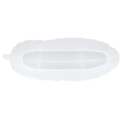 Produktbild von Epoxidform,Kristall-Epoxidform,Silikonform,Harzgießformen,Federförmige Schale Epoxidform,DIY-Ornamente