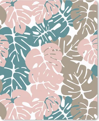 Produktbild von MuchoWow® Mauspad Mousepad Monstera - Dschungel - Muster - Pastell - Blätter 30x40 cm - Mousepads - Maus Mat - Pad - Mausunterlage - Mausmatten