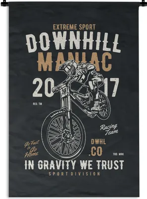Produktbild von MuchoWow® Wandteppich Wandbehang Mancave - Sport - Altmodisch 120x180 cm Tapisserie Dekoration Wandtuch - Schlafzimmer - Dekorationen für das Haus