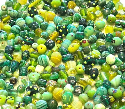 Immagine prodotto di Omgoods - Miscela di perline di vetro per la creazione di gioielli, 500g