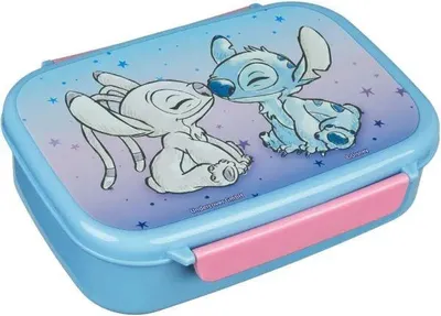 Immagine prodotto di Scooli Lilo & Stitch, Contenitore per il pranzo, Per bambini, Multicolore, Illustrazione, Rettangolare, Ragazza