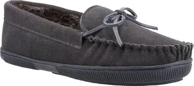 Image de Hush Puppies - Pantoufles pour homme "Ace" FS9411 (40 EU) (Gris)