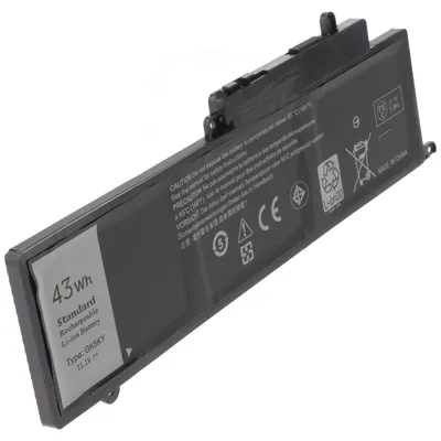 Produktbild von Akku passend für Dell Inspiron 11-3147, 11-3148 Akku 04K8YH, 0WF28, 4K8YH, GK5KY, 11,1V 3200mAh 25,2x79x7mm