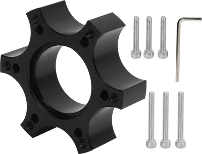 Immagine prodotto di Piastra adattatore per volante in lega di alluminio distanziale da 70 mm per Thrustmaster T300R da 13 a 14 pollici