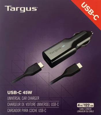 Produktbild von Targus APD39EU, Auto, Zigarettenanzünder, 1,2 m, Schwarz