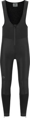 Productafbeelding van Rogelli Diepe Winter Fietsbroek Heren - Lange fietspantalon met bretels - Zwart - Maat 2XL