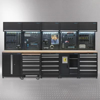 Produktbild von Werkstatteinrichtung PREMIUM 97 - Eiche