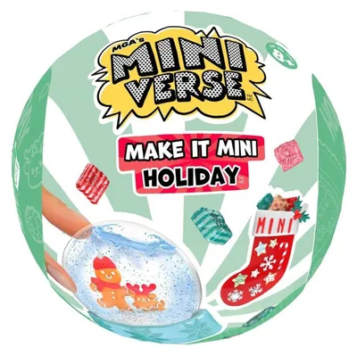 Produktbild von Miniverse MGA's Make It Mini Holiday, 8 Jahr(e), Mehrfarbig, Kunststoff