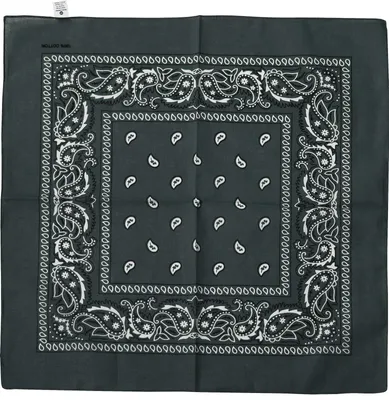 Produktbild von Bandana 100% Baumwolle 54x54 cm – Halstuch, Kopftuch, hitze- und schweißresistent
