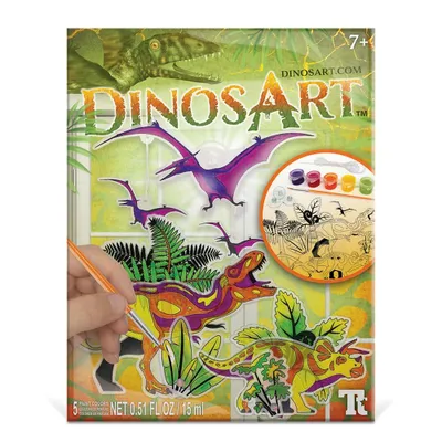 Obrázek produktu pro Dinosart 15012, Sada pro omalovávání pro děti, Vícebarevný, 9 kusů