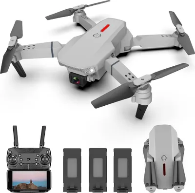 Produktbild von GoolRC LS-E525 RC dron s kamerou 4K kamera WiFi FPV dron bezhlavý režim držení výšky gesto foto video stopa 3D film RC Qudcopter