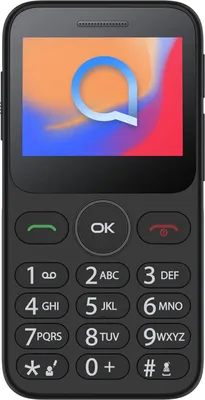 Zdjęcie produktu dla Alcatel 3085x – telefon dla seniorów – metaliczny czarny