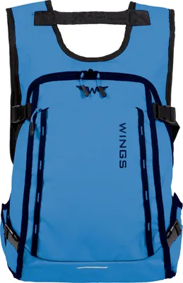 Produktbild von WINGS Reise-Rucksack ROOK Blau 18L, Wasserdicht, Ergonomisch