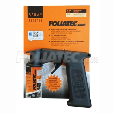 Obrázok produktu pre FOLIATEC Spray Pistol, Farba, Čierna, 77 g