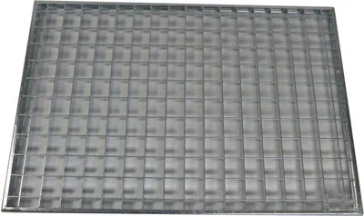 Produktbild von Wolfa Maschenrost 60x40x2cm MW 30/30 Gitterrost Eingangsrost Normrost Abstreifer Rost verzinkt