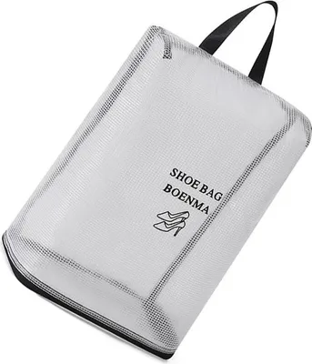 Produktbild von INF Tragbare Schuhbeutel Reise - Wasserdicht & Staubdicht Schuh Organizer