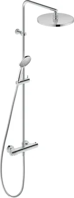 Immagine prodotto di Duravit B.1 Shower System avec thermostat de douche, douche de tête 200mm, douchette à main 97mm, B14280008010, B14280008010