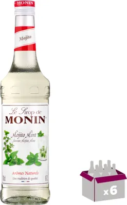 Image de Lot de 6 Sirop Monin - Mojito - 70cL