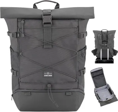 Produktbild von Reise-Tasche für Männer & Frauen - Allen Travel L - 37L Rolltop-Tasche Große Reisegepäck - Ideale Tasche für Reisen, Ausflüge, Trips - Wasserabweisend