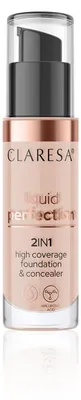 Produktbild von CLARESA Liquid Perfect 2in1 Concealer und Deckkraft-Foundation Nr. 104 34 g
