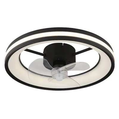 Produktbild von LED Deckenventilator, Fernbedienung, dimmbar, CCT, D 49,5 cm