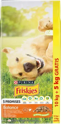 Immagine prodotto di Friskies Balance con una miscela di pollo, manzo e verdure 15 Kg
