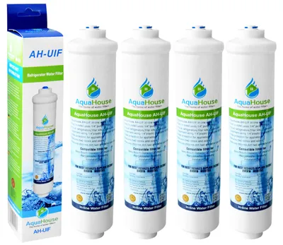 Wasserfilter für LG Kühlschrank, 4er-Pack, extern